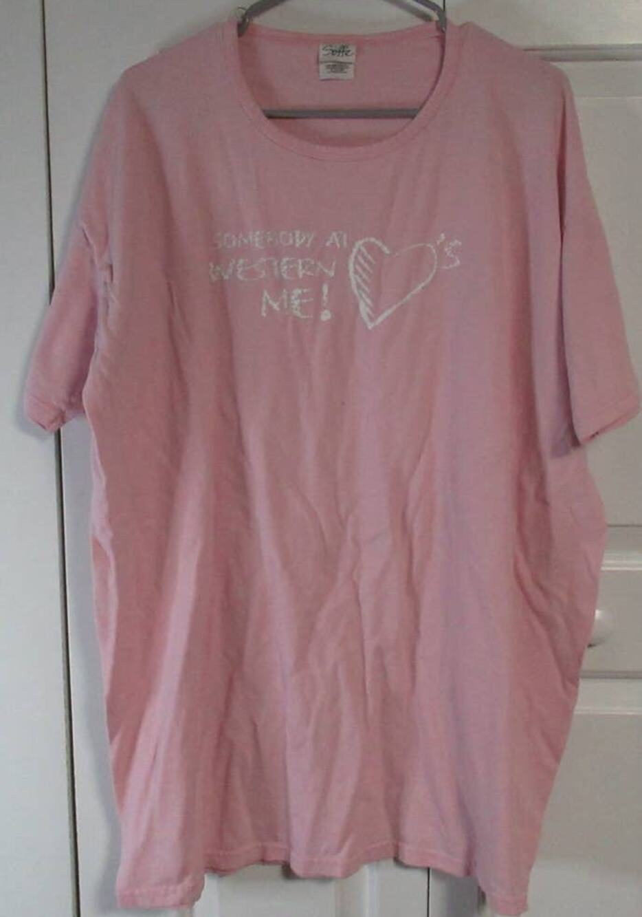 Soffe Western Love Pink Pajama top